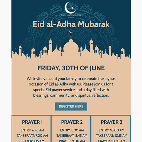 Eid al-Adha Skyline Invite